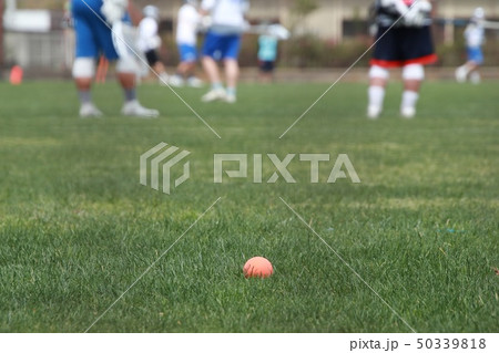 ラクロスの写真素材