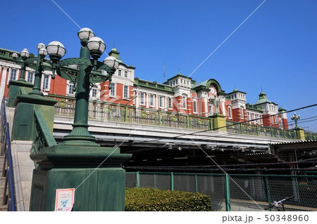 深谷駅　埼玉　深谷　渋沢栄一　生誕の地　レンガ　 50348960