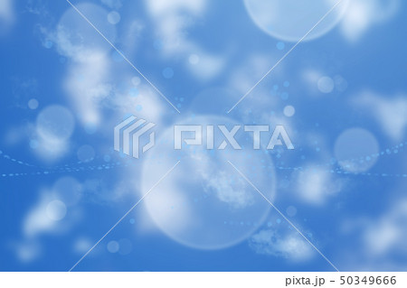 bokeh on blue sky and white cloud blurred bokeh on blue sky and white cloud blurred 50349666