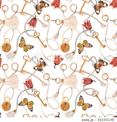 Glamorous fashion vector pattern 50350146