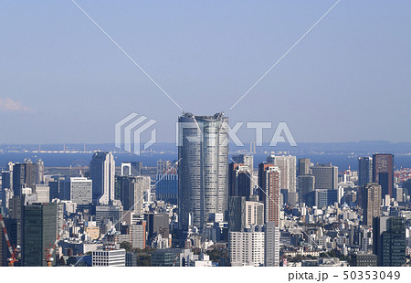 日本の東京都市景観 六本木ヒルズなどを望む 日本の東京都市景観 六本木ヒルズなどを望む 50353049