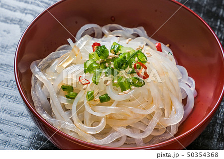 しらたき麺　日本食 noodles made from konnyaku japan 50354368