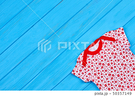 Infant girl apparel, copy space. Infant girl apparel, copy space. 50357149