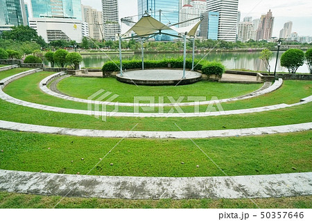 View of Benjakitti Park, Bangkok, Thailand View of Benjakitti Park, Bangkok, Thailand 50357646