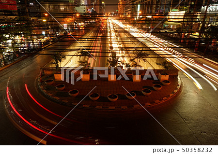 Night Scene of Intersection（交差点の夜景） 50358232
