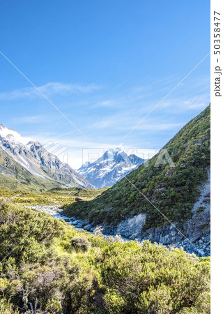 マウントクック国立公園のフッカーバレートラック マウントクック国立公園のフッカーバレートラック 50358477