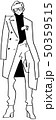 モノクロ　ファッション 50359515