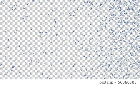 CG粒子三角形的五彩紙屑 50360503