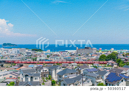 【神奈川県】横須賀の街並み 50360517