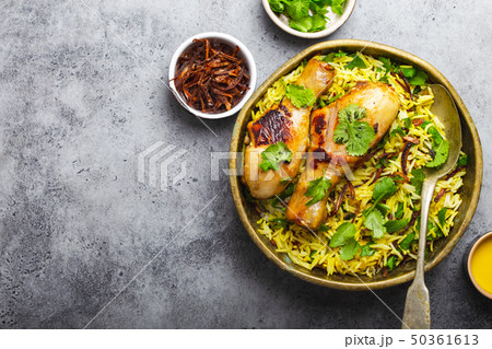 Biryani chicken with basmati rice 50361613