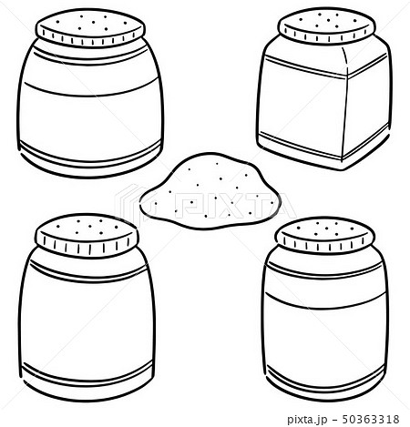 vector set of body powder vector set of body powder 50363318