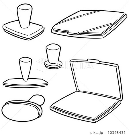 vector set of rubber stamp vector set of rubber stamp 50363435