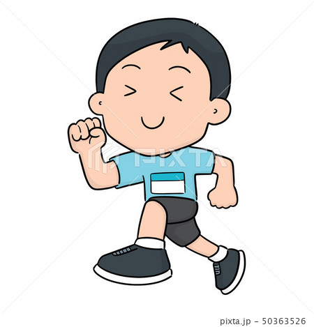 vector of man running 50363526