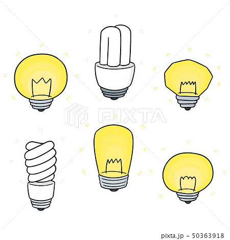 vector set of light bulb vector set of light bulb 50363918