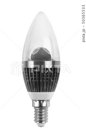 Economical light lamp isolated on white Economical light lamp isolated on white 50365533
