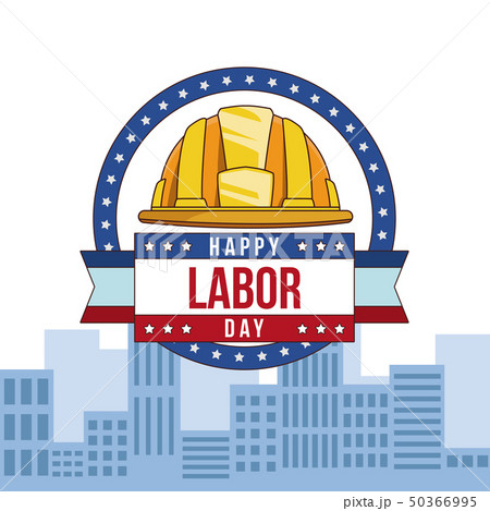Happy labor day card 50366995