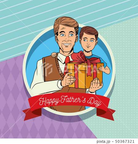 Happy fathers day card Happy fathers day card 50367321