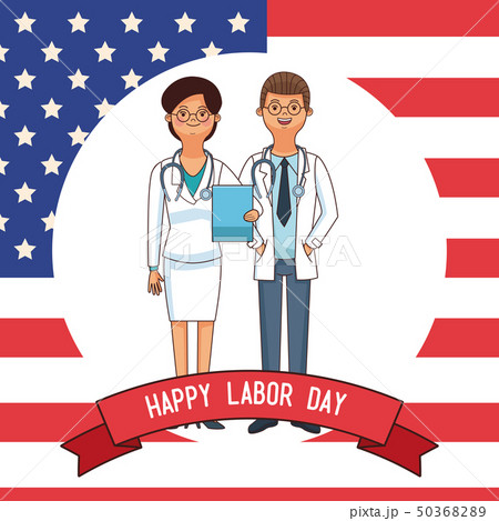 Happy labor day card Happy labor day card 50368289