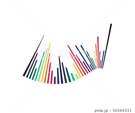Sound waves vector illustration 50369331