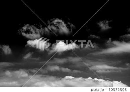 Textured cloud,Abstract white,isolated on black 50372398