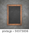 blackboard with wooden frame 50373836