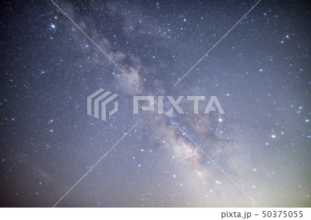 天の川 星空 沖縄本島 天の川 星空 沖縄本島 50375055