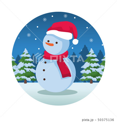 happy christmas in winter 50375136