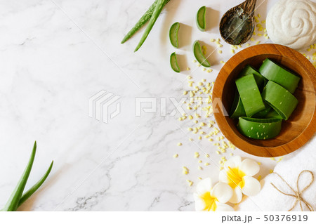Top view of spa set  50376919