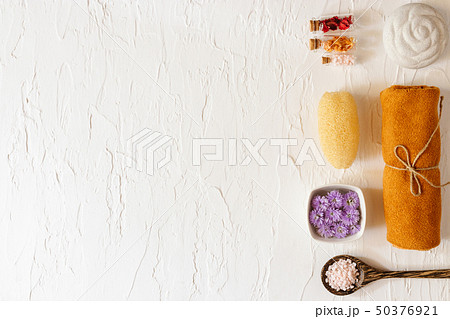 Top view of spa set  50376921