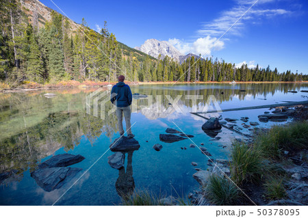 Man on the lake Man on the lake 50378095