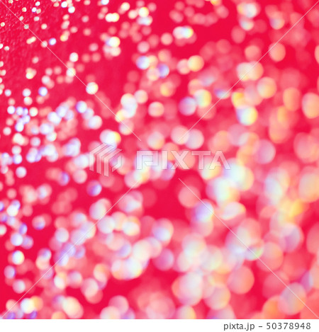 Pink blur background with golden lights. 50378948
