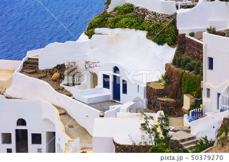 houses of Santorini Island in Greece houses of Santorini Island in Greece 50379270