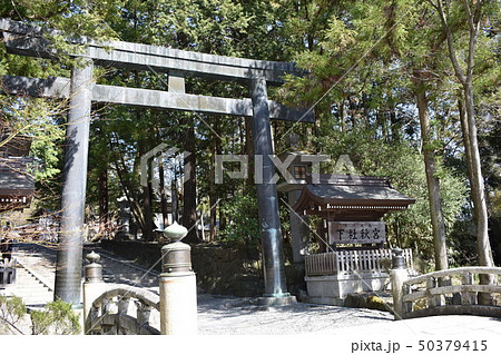 諏訪大社 下社 秋宮 鳥居 諏訪大社 下社 秋宮 鳥居 50379415