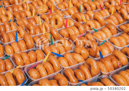 glazed donuts, sweet turkish pastry for sale - glazed donuts, sweet turkish pastry for sale - 50380202