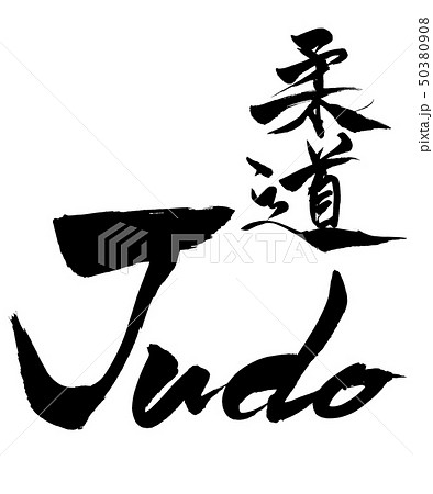 Brush Character Judo Stock Illustration