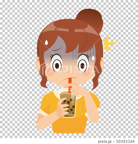 タピオカ女子ー青ざめる タピオカ女子ー青ざめる 50383184