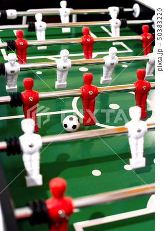 Foosball table soccer sport team football players 50383220