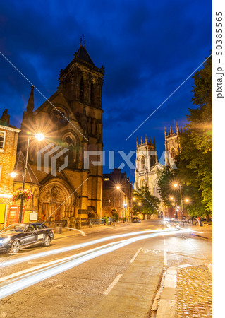 York minster with cityscape 50385565
