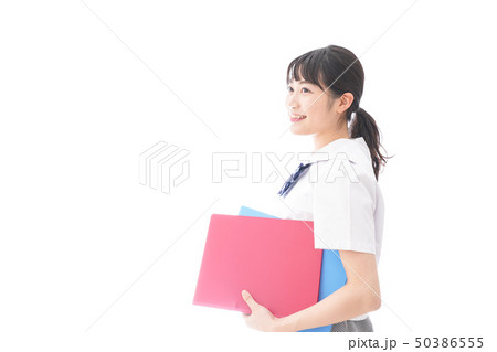 テキストを持つ学生 テキストを持つ学生 50386555