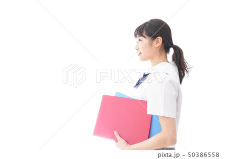 テキストを持つ学生 テキストを持つ学生 50386558