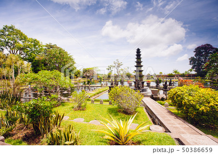 Tirtagangga water palace on Bali island, Indonesia 50386659