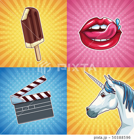 Pop art cartoons 50388596