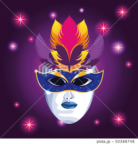 Mari gras mask 50388748