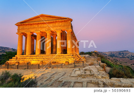 Temple of Concordia, Agrigento, Sicily, Italy 50390693