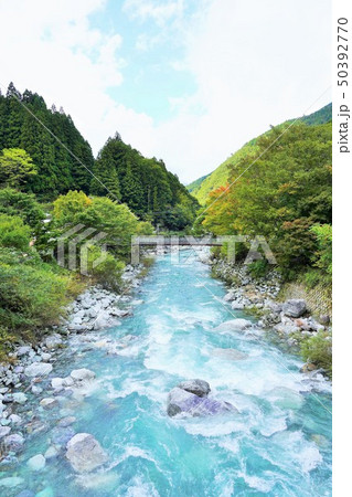 徳島・祖谷(川の流れる風景) 徳島・祖谷(川の流れる風景) 50392770