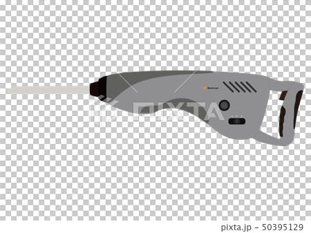 電動ノコギリのイラスト素材