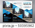 Brochure 3 fold flyer design a4 template. 50395962