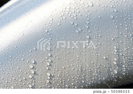 モーターサイクル　水滴のマクロ撮影　洗車＆撥水コーティング 50396333