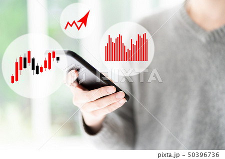 スマートフォン　投資 50396736