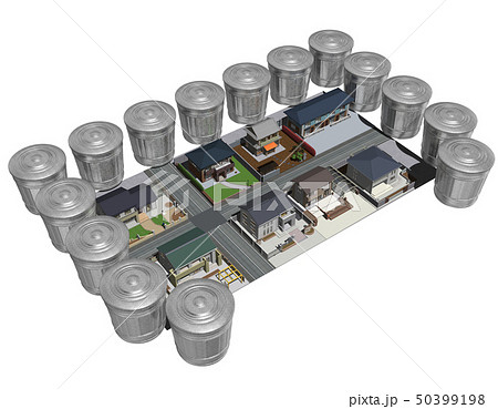 ゴミ問題 50399198